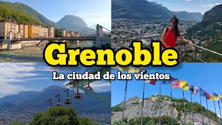 Visitando Grenoble en 24 horas  La ciudad más grandes de Los Alpes franceses  ¿Qué hacer [upl. by Ailbert]