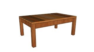 Outdoor coffee table plans [upl. by Rednave]