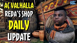 AC Valhalla  REDAs SHOP TODAY DAILY UPDATE  7th Oct 2024 [upl. by Ycnaf]