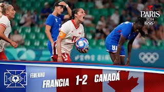 Highlights amp Goles Francia vs Canadá 12  Juegos Olímpicos París 2024  Telemundo Deportes [upl. by Attenahs469]