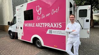 Mobile Arztpraxis Hausarzt versorgt auf kleinstem Raum [upl. by Tanya]