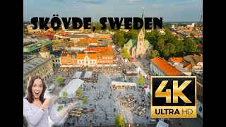 Skovde Sweden City tour 2023 travel animals fishing great delicious barbecue ducks [upl. by Nylarat167]