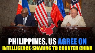 Philippines US Agree on Intelligence sharing to Counter China [upl. by Yssis885]