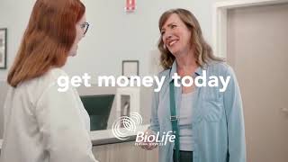 BioLife Plasma Services AD SPOT 030 Donate [upl. by Andrus]