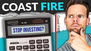 Coast FIRE Calculator When To Slow Down Retirement Contributions [upl. by Aniluj]