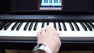 Bluetooth Midi with KAWAI ES 110 [upl. by Shanney]