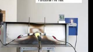 International Fireproof Technologies DC310 Fire Retardant Cable Coating Demonstration [upl. by Tombaugh]