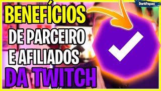 DIFERENÇA ENTRE STREAMER AFILIADO E STREAMER PARCEIRO NA TWITCH [upl. by Ennaul]