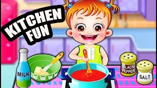 Baby Hazel in Kitchen  Fun Game Videos By Baby Hazel Games [upl. by Danyelle]