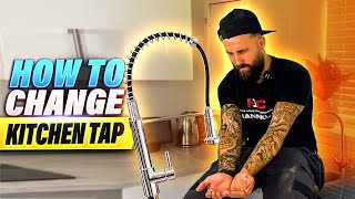 How To Install Kitchen Mixer Tap Pull Out Sprayer  Easy Step By Step DIY Guide [upl. by Weed]