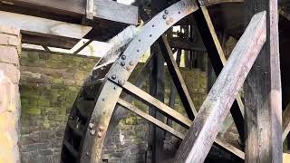 Water wheel from Hopewell Furnace 1￼ [upl. by Nomelihp]