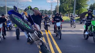 Los Aliados Philly 2k24 Summer Bike Life Ride Out Part 1 [upl. by Onidranreb]