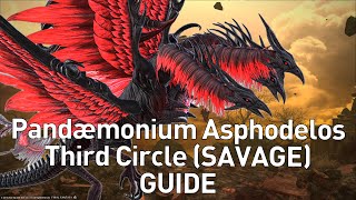 FFXIV  P3S Pandemonium Third Circle SAVAGE GUIDE [upl. by Geffner]