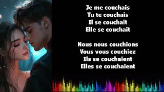 ♫ Learn French with Vincent ♫ Conjugation I I SE COUCHER I Imparfait [upl. by Nesyrb]