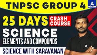 TNPSC Group 4 Science  Element of Compounds  TNPSC Group 4 General Science Topic Wise Revision 9 [upl. by Ekal]