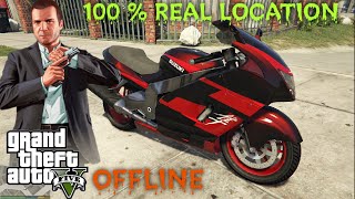 Gta 5 Offline Shitzu Hakuchou Real Location हिंदी में gta 5 Offline Hayabusa Location Story Mode [upl. by Esiocnarf576]