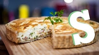 The Ultimate Bacon amp Leek Quiche Recipe  SORTED [upl. by Enneirdna425]