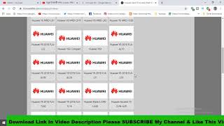 Download Huawei All Firmware  Flash File [upl. by Tychonn]