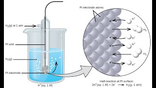 Pile électrochimique Electrode standard à Hydrogène Partie 4 [upl. by Jurdi]