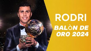 BALON DE ORO 2024 RODRI balondeoro2024 balondoro balondeoro2024 rodrimancity rodri5 [upl. by Dyrraj]