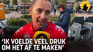 Guarischi voelde veel druk om het af te maken in de Simac Ladies Tour [upl. by Lang]