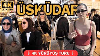 ÜSKÜDAR 4K Yürüyüş Turu Balıkçılar Çarşısı ve Gastronomi Sokağı  Exploring ÜSKÜDAR 4K Walking Tour [upl. by Bowlds520]