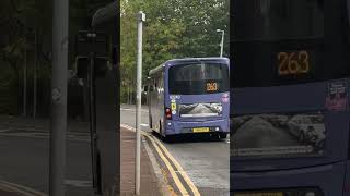 Writht Streetlite Heading Off To Hamilton Bus Station Via Bridgeton Cambuslang amp Blantyre [upl. by Dorcus]