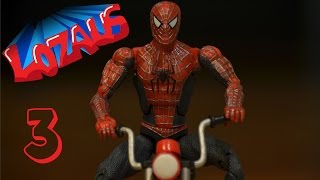 VENOM amp IRON SPIDERMAN Stop Motion VIDEO [upl. by Aroz]