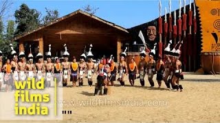 Jam Hang  Khiamniungan Naga folk song Nagaland [upl. by Hgiellek]