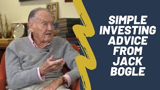 Jack Bogle on Index Funds Vanguard and Investing Advice [upl. by Yanaj]