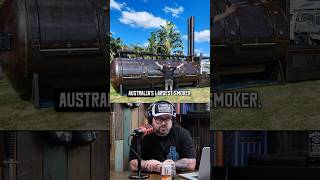 Australias BIGGEST BBQ Smoker podcast bbq barbecue welding foodblogger brisket [upl. by Donnenfeld]