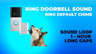 Ring Doorbell Default Chime Sound  Long Gaps  1 Hour [upl. by Yelkreb]