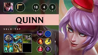 Quinn Top vs Riven Legendary  EUW Master Patch 1416 [upl. by Crist]