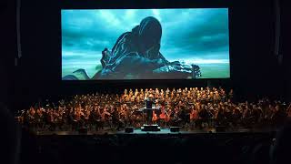 Lord of The Rings The Two Towers  Frodo Nazgul Scene  Live Concert  270124 Part 5 [upl. by Nemlaz]