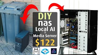 Building a 122 DIY NAS Local AI and Media Server  True Nas Ollama Jellyfin Home Assistant [upl. by Cila]