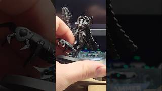 Drybrushing my Necrons Cryptek warhammer40k necrons drybrushing shorts [upl. by Nelleoj]