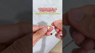 Bun ini gelangnya udah kaya emas asli ya 😍 thiqla perhiasanmiripemasasli gelang gelangwanita [upl. by Leirua]