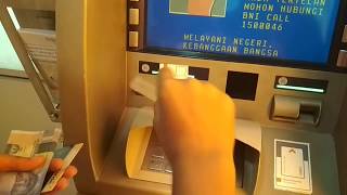 MUDAH AMBIL UANG DI ATM BNI SYARIAH PAKAI KARTU DEBIT MANDIRI [upl. by Noryt597]