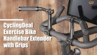 CyclingDeal Exercise Bike Handlebar Extender with Grips CDKY01G [upl. by Etep]