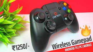 Best Wireless Gamepad for Mobile Android TV and PC  Live Tech Yo Man Wireless Gamepad Controller [upl. by Ynneh]