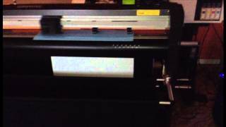 Graphtec FC8000 CutterPlotter [upl. by Erick394]