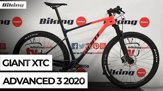 Bicicleta Giant XTC Advanced 3 2020  Presentación [upl. by Bohs713]