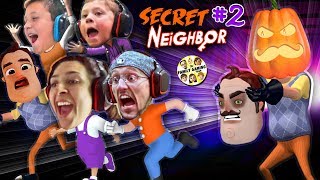 HELLO NEIGHBOR PUMPKIN HEAD 👻 Halloween HidenSeek Secret Neighbor  FGTEEV House Alarm Goes Off [upl. by Ronnholm]