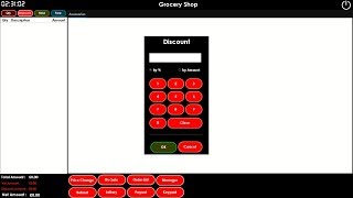 C winform Discount Form Design Grocery Shop POS Part 5 [upl. by Mann895]