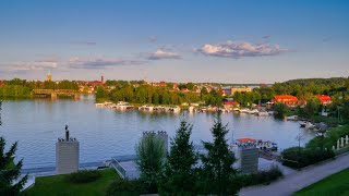 Mikołajki  Hotel Gołębiewski  widok z pokoju na jezioro  HubiP [upl. by Alyakem]