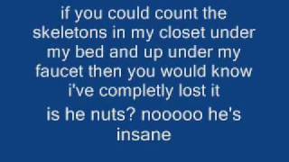 Insane Eminem clean lyrics [upl. by Nyrrad394]