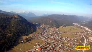 FPV Schloss Elmau Karwendel Wetterstein HD1080p [upl. by Grady]