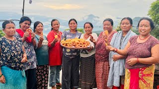 Milk tea 🧋 puriDunod ra Nimkin hamro khajamero budoko bijok😉siruthapamagarvillagelifevlog [upl. by Eissat740]