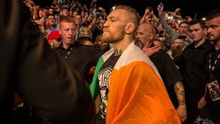 Conor McGregor Dublin walkout view from Octagon [upl. by Zile]