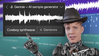 Using AI samples to make a beat  Gennie tutorial [upl. by Latoya234]